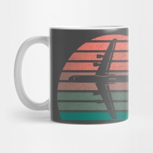 Vintage Retro Plane Mug